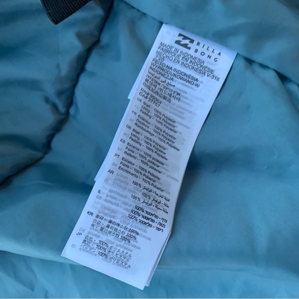 Billabong Women’s Into The Forest Snow Jacket - Picture 16 of 16